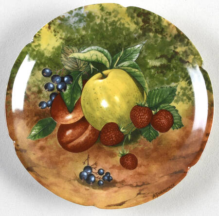 Still Life (Scalloped Edge) Bread & Butter Plate