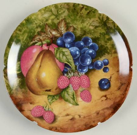 Still Life (Scalloped Edge) Bread & Butter Plate