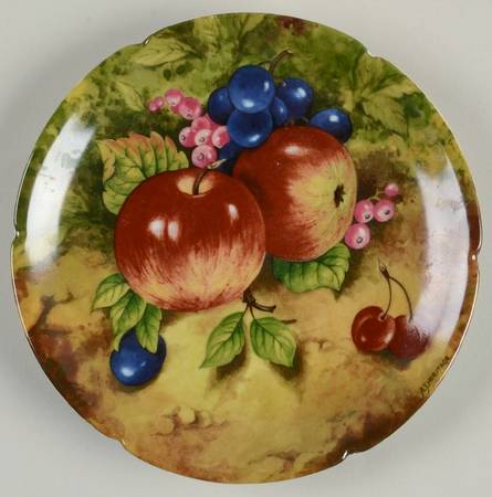 Still Life (Scalloped Edge) Bread & Butter Plate