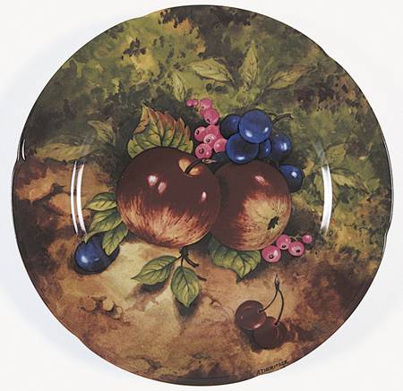 Still Life (Scalloped Edge) Salad Plate by Rochard
