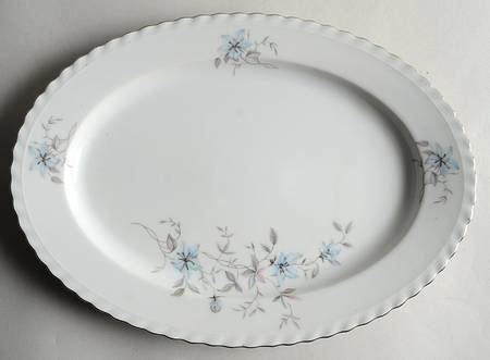 RHE1 (ROPE EDGE) 13" Oval Serving Platter