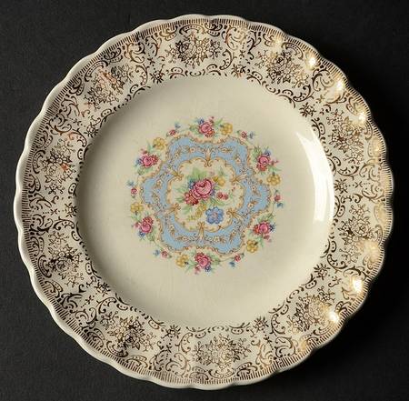 American Rose Bread & Butter Plate