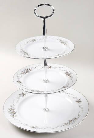 Alyce 13 7/8"-14 1/4" 3-Tiered Serving Tray(DP,SP,BB) HC