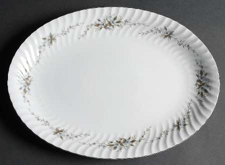 Alyce 14" Oval Serving Platter