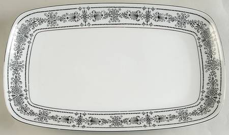 Chateau Black 13" Oval Serving Platter