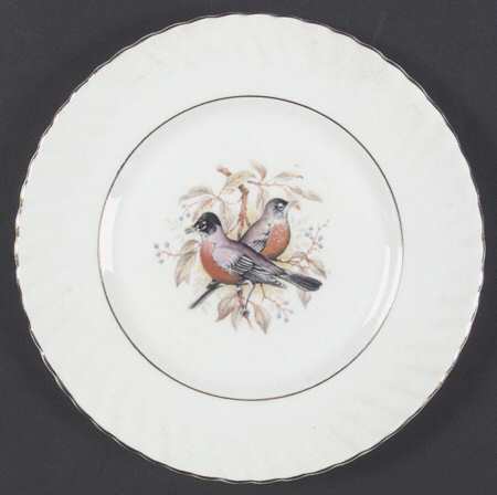 Birds of America Salad Plate