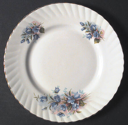 Centenary Year (Flowers, Shape 1) Dessert/Pie Plate