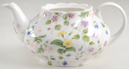 Country Meadow Teapot No Lid
