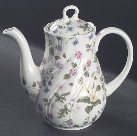 Country Meadow Coffee Pot & Lid