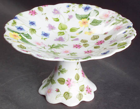 Country Meadow Round Compote (Height X Width)