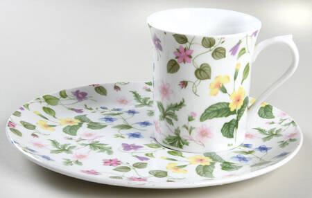 Country Meadow Snack Plate & Mug Set