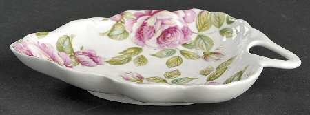Cottage Rose Leaf Tray