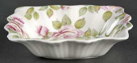 Cottage Rose Small Square Sweet Meat Dish