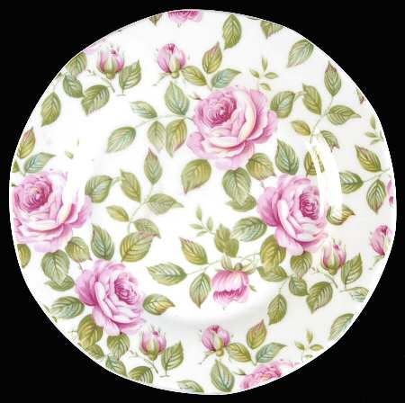 Cottage Rose Bread & Butter Plate