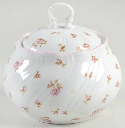 Fleur Mini Sugar Bowl & Lid