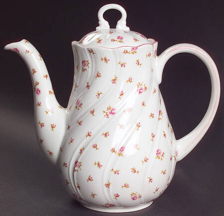 Fleur Coffee Pot & Lid