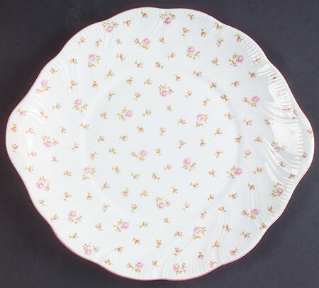 Fleur Handled Cake Plate