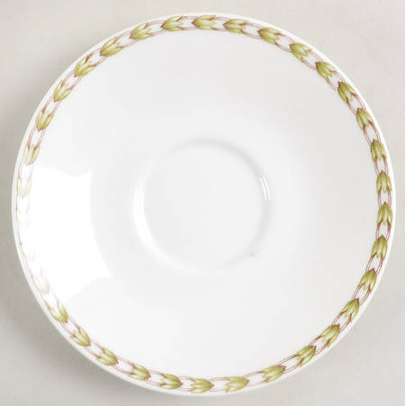 Hooker's Fruit (Bone, Made In England) Saucer for Footed Cup