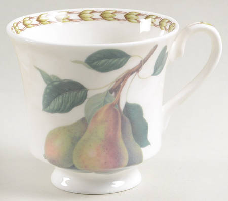 Hooker's Fruit (Bone, Made In England) Footed Cup