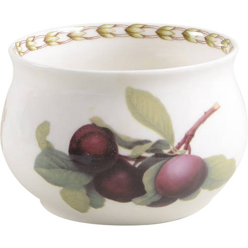 Hooker's Fruit (Bone, Made In England) Open Sugar Bowl
