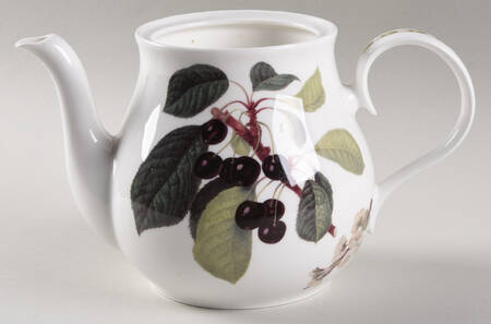 Hooker's Fruit (Bone, Made In England) Teapot No Lid