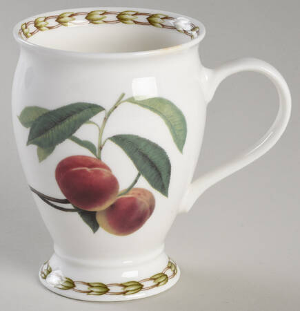 Hooker's Fruit (Bone, Made In England) Footed Mug