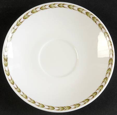 Hooker's Fruit (Bone, Made In England) Saucer for Footed Cup