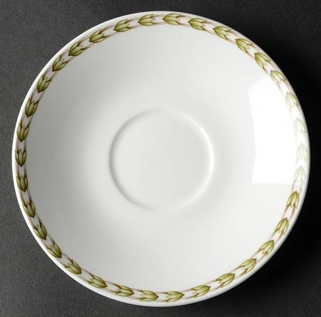 Hooker's Fruit (Bone, Made In England) Saucer for Footed Cup