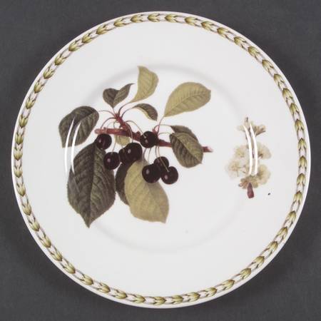Hooker's Fruit (Bone, Made In England) Salad Plate