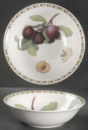 Hooker's Fruit (Bone, Made In England) Soup/Cereal Bowl