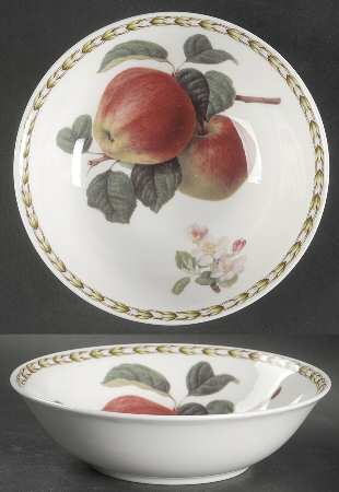 Hooker's Fruit (Bone, Made In England) Soup/Cereal Bowl