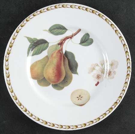 Hooker's Fruit (Bone, Made In England) Salad Plate