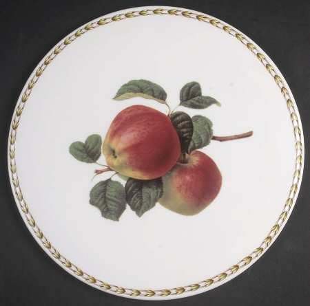 Hooker's Fruit (Bone, Made In England) Cake Plate