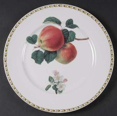 Hooker's Fruit (Bone, Made In England) Large Dinner Plate