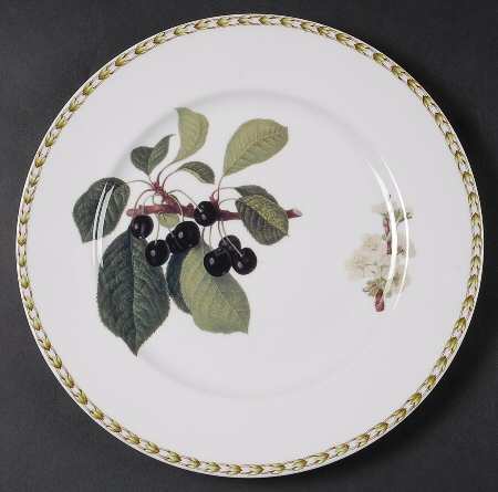 Hooker's Fruit (Bone, Made In England) Large Dinner Plate