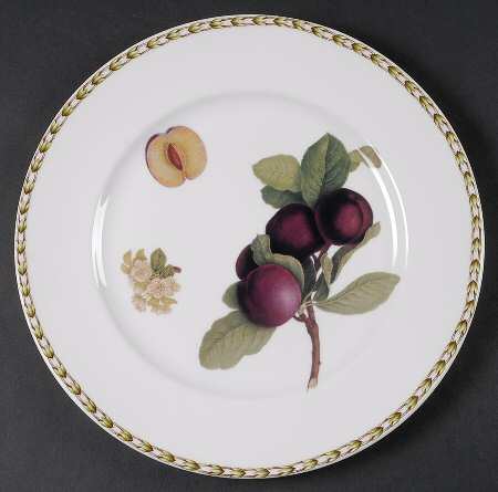Hooker's Fruit (Bone, Made In England) Large Dinner Plate