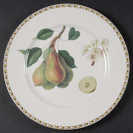Hooker's Fruit (Bone, Made In England) Large Dinner Plate