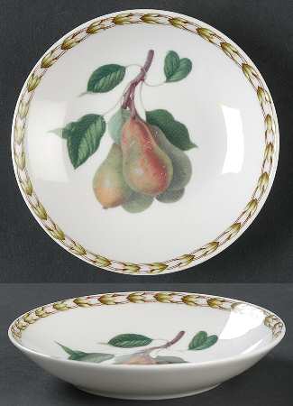 Hooker's Fruit (Bone, Made In England) Fruit/Dessert (Sauce) Bowl