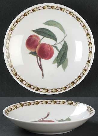 Hooker's Fruit (Bone, Made In England) Fruit/Dessert (Sauce) Bowl