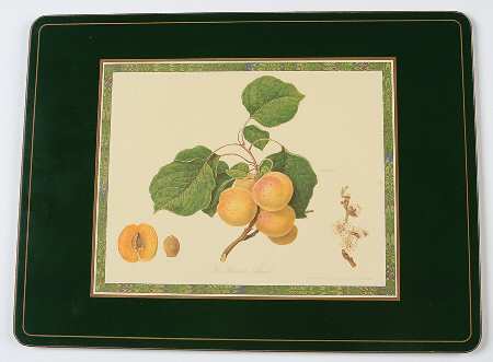Hooker's Fruit (Bone, Made In England) Corkboard Placemat