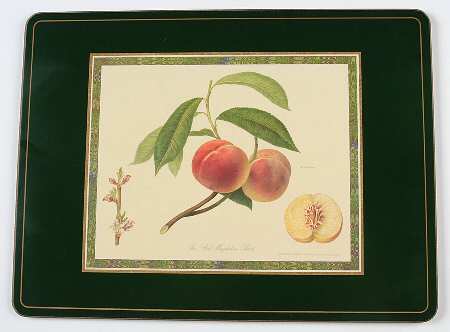 Hooker's Fruit (Bone, Made In England) Corkboard Placemat