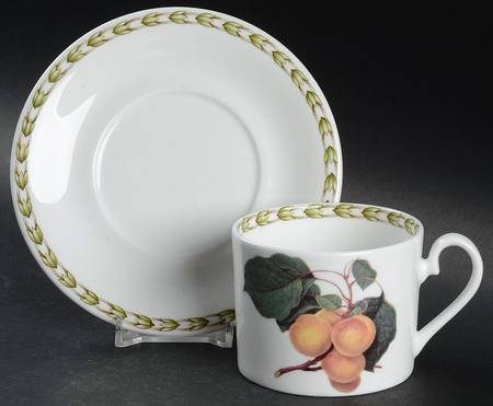 Hooker's Fruit (Bone, Made In England) Saucer for Flat Cup