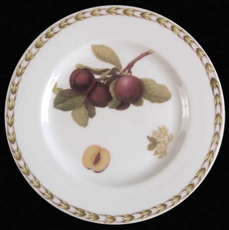 Hooker's Fruit (Bone, Made In England) Bread & Butter Plate