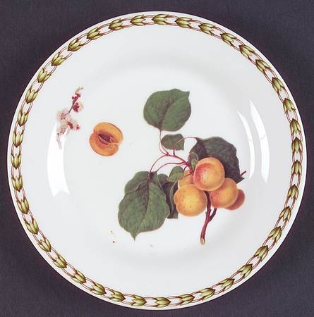Hooker's Fruit (Bone, Made In England) Bread & Butter Plate
