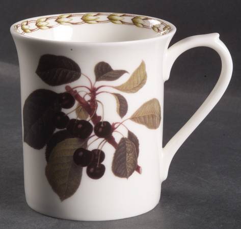 Hooker's Fruit (Bone, Made In England) Mug by Rosina-Queens