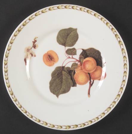 Hooker's Fruit (Bone, Made In England) Salad Plate