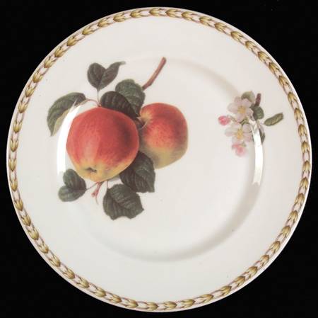 Hooker's Fruit (Bone, Made In England) Salad Plate