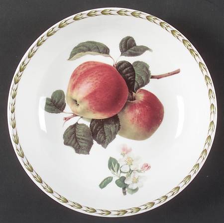 Hooker's Fruit (Bone, Made In England) Coupe Soup Bowl