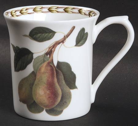 Hooker's Fruit (Bone, Made In England) Mug by Rosina-Queens