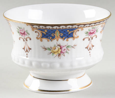 Kenilworth (Blue Panels) Open Sugar Bowl
